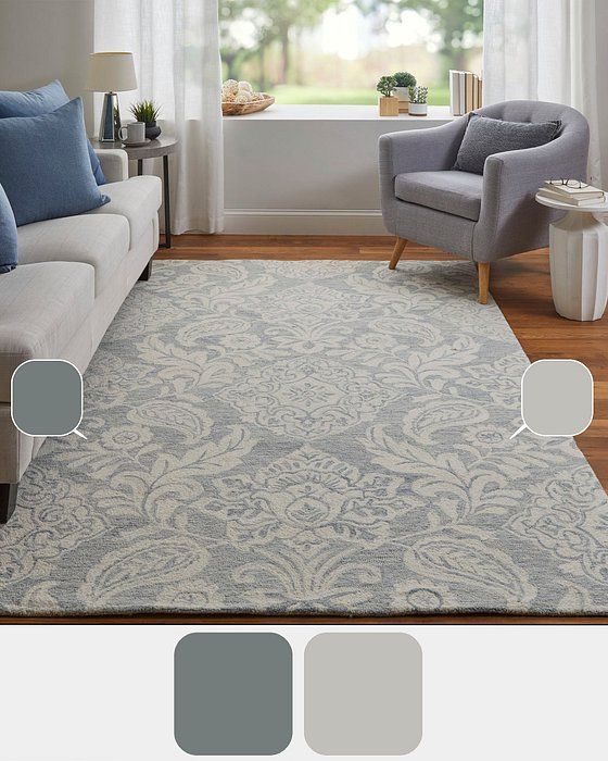 BELFORT Collection - 8776F Blue/Gray