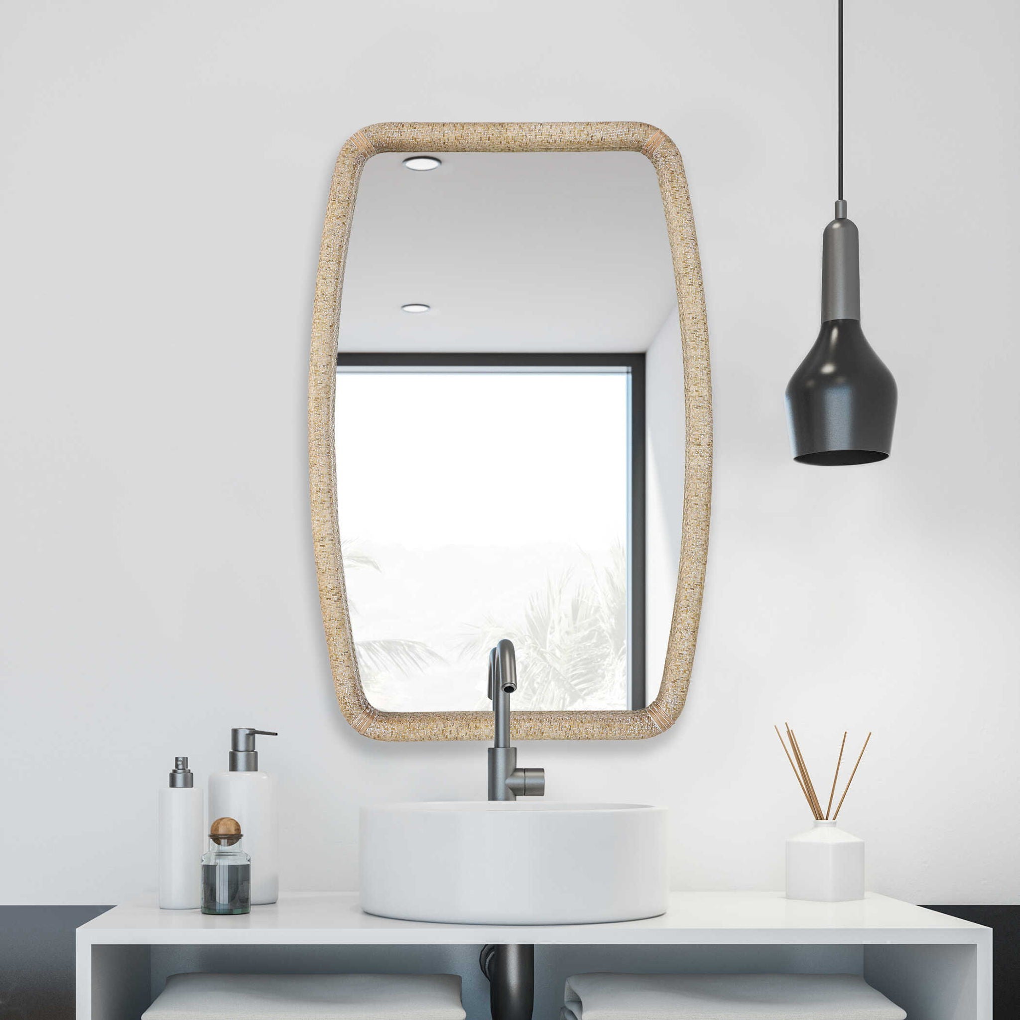 Tiki - Mirror - Gold