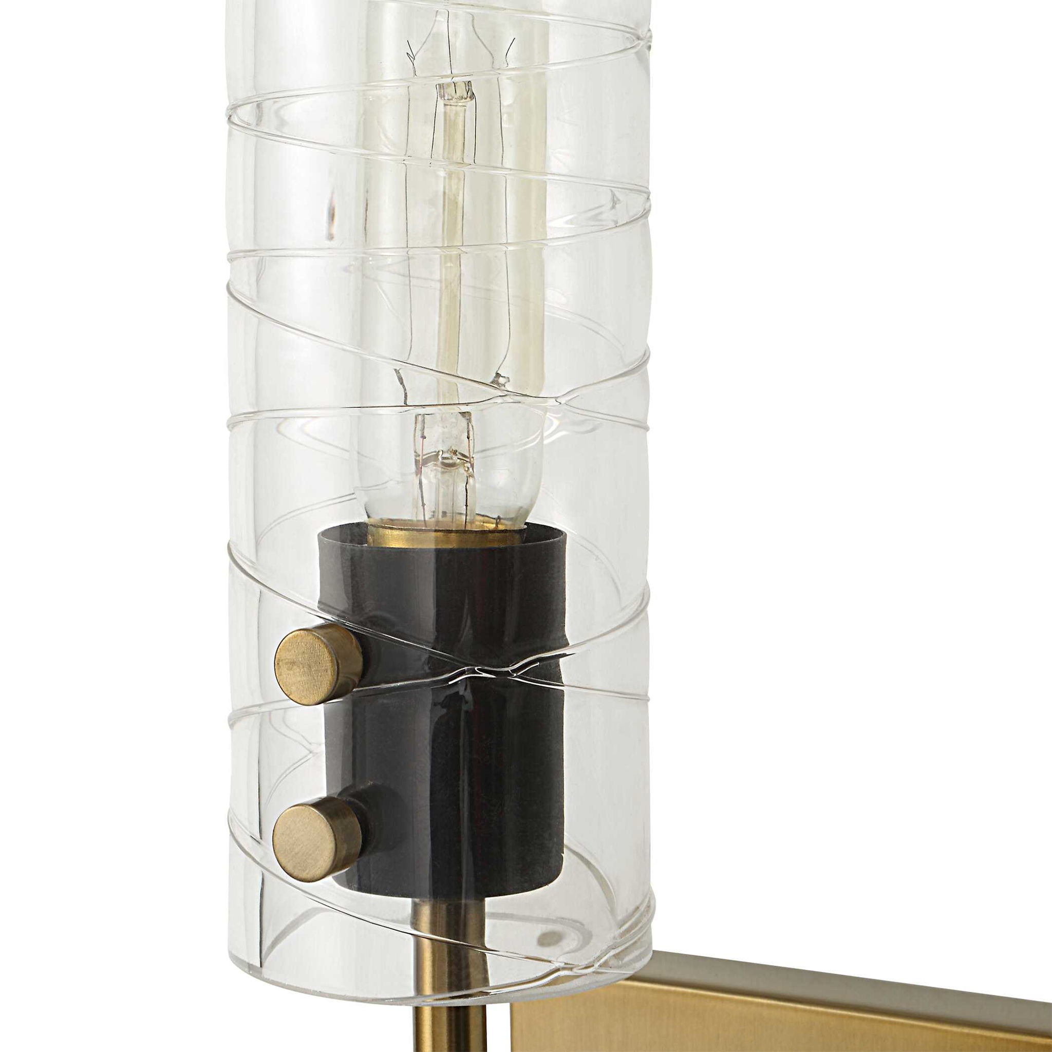Telesto - 1 Light Sconce - Brass