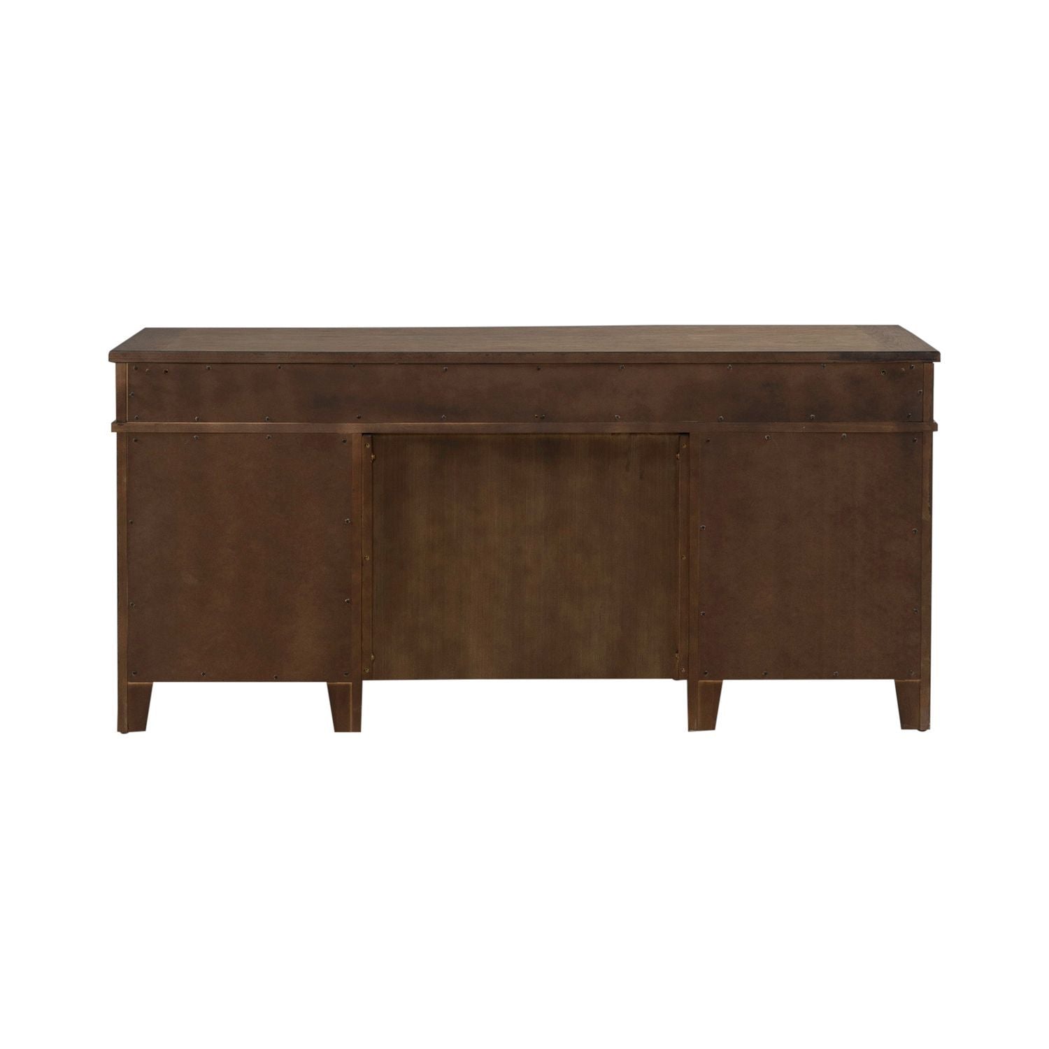 Carolina Park - Jr Executive Credenza - Amber Brown