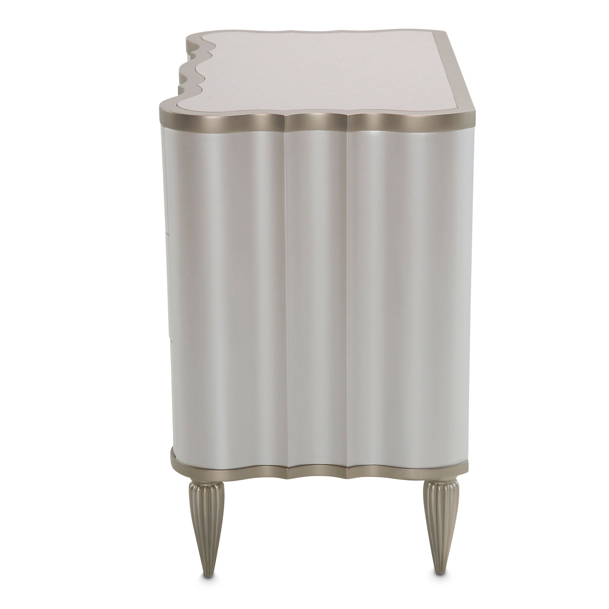 London Place - Nightstand - Creamy Pearl