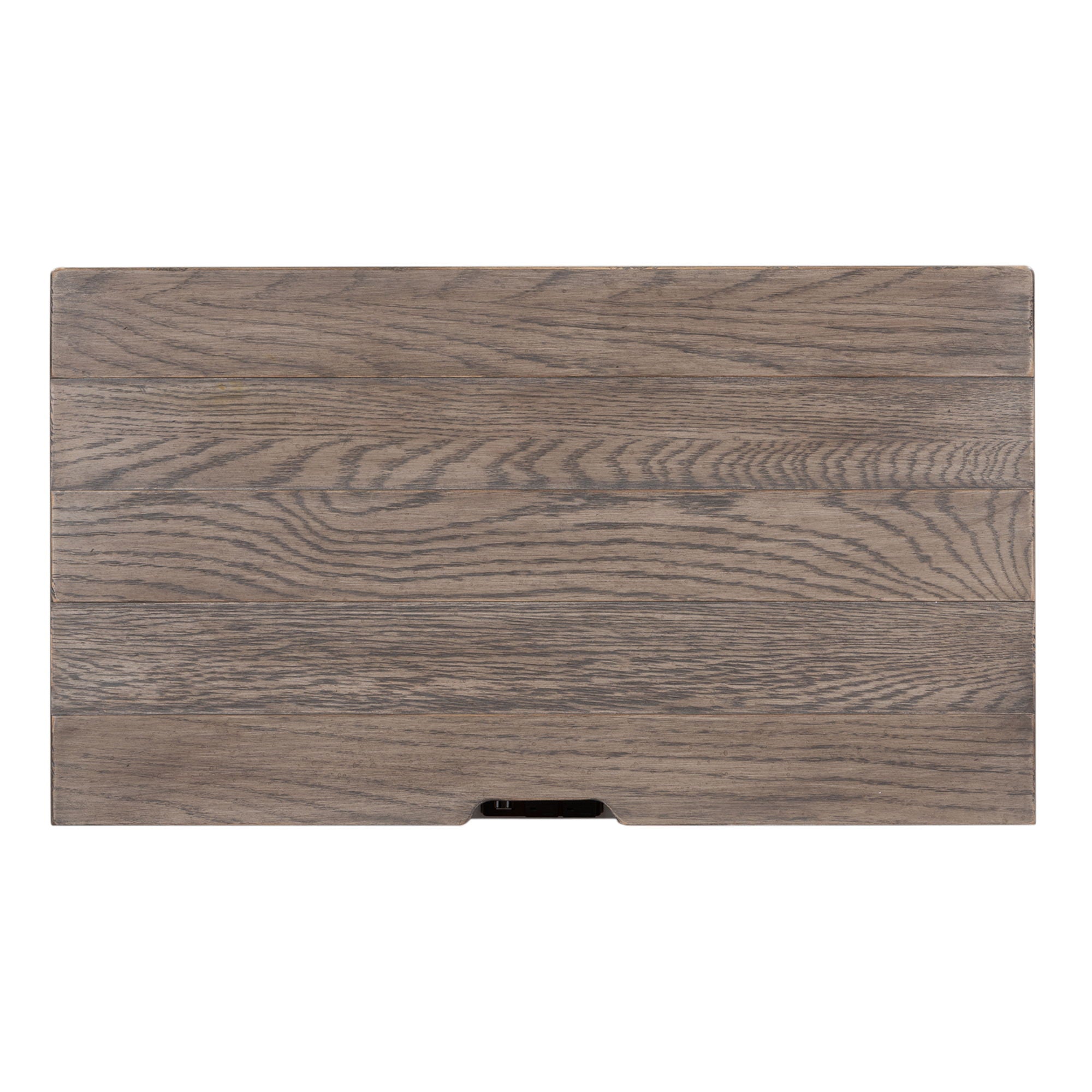 Heartland - 1 Drawer Nightstand With Charging Station - Antique White / Tobacco Tops