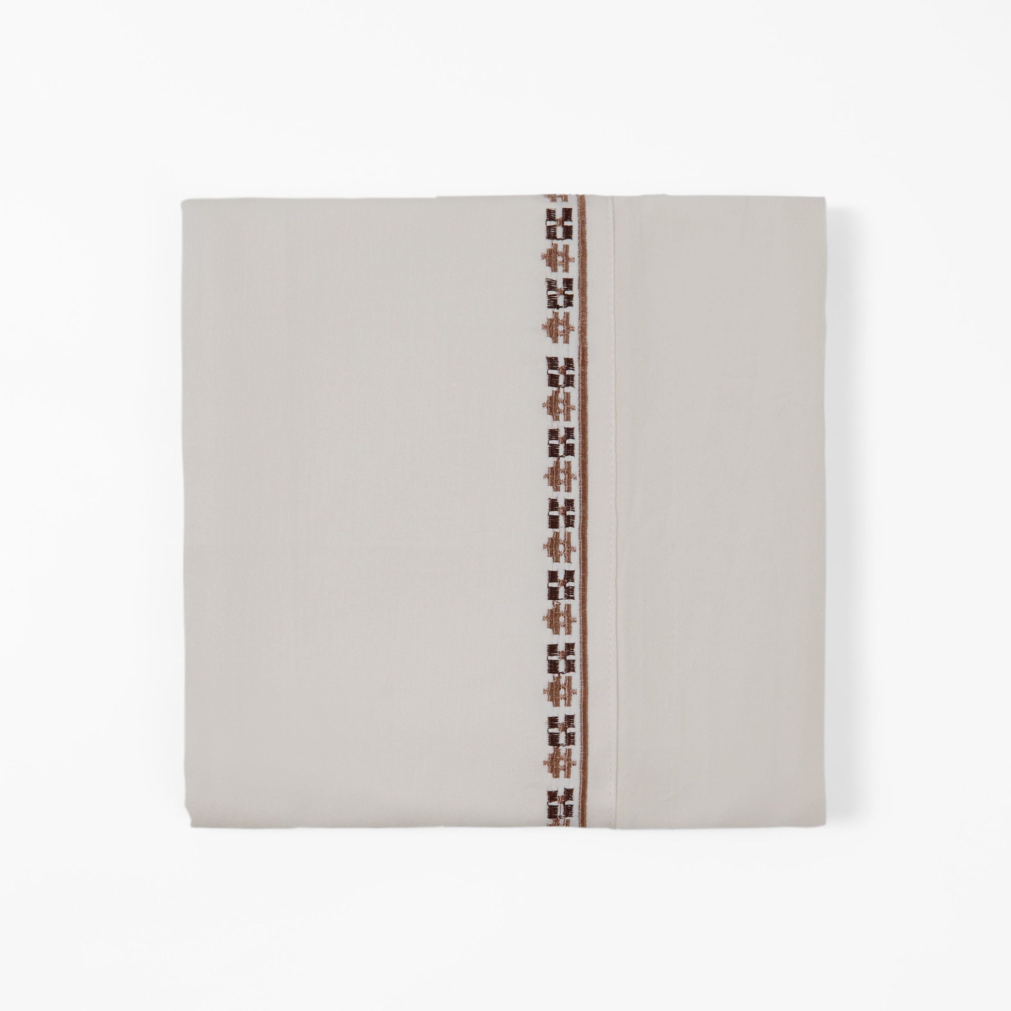 Fair Isle - King 350TC Rustic Sheet Set (Set of 4) - Cream