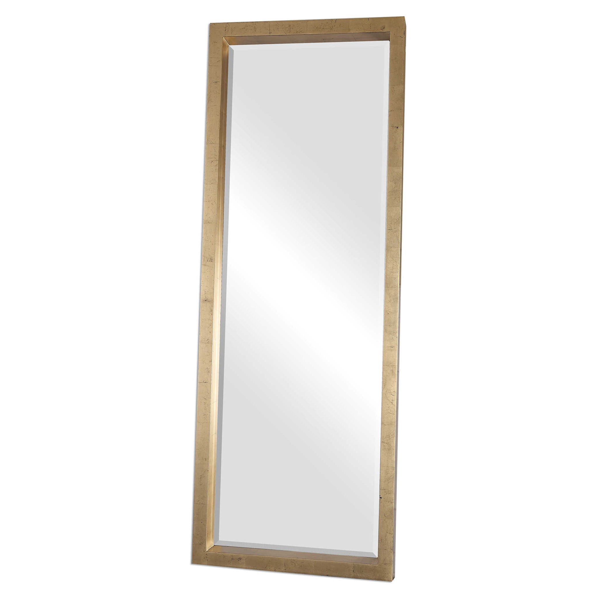 Edmonton - Leaner Mirror - Gold