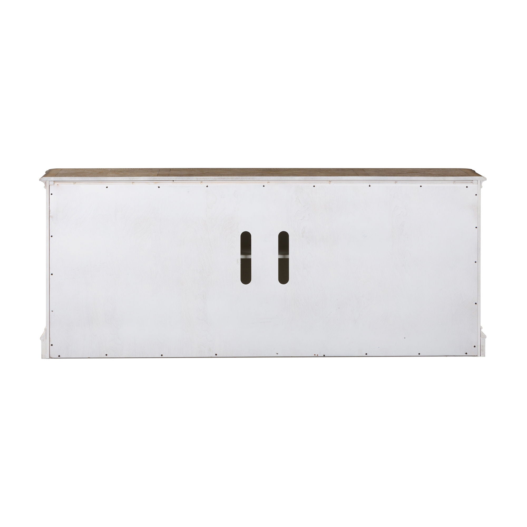 Magnolia Manor - 4 Doors TV Console - Antique White