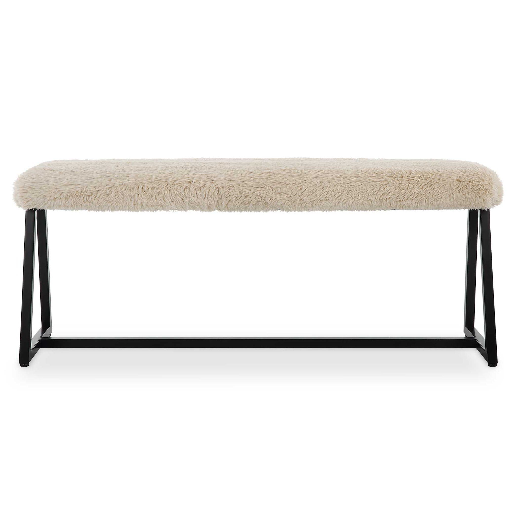 Taupo - Sheepskin Bench
