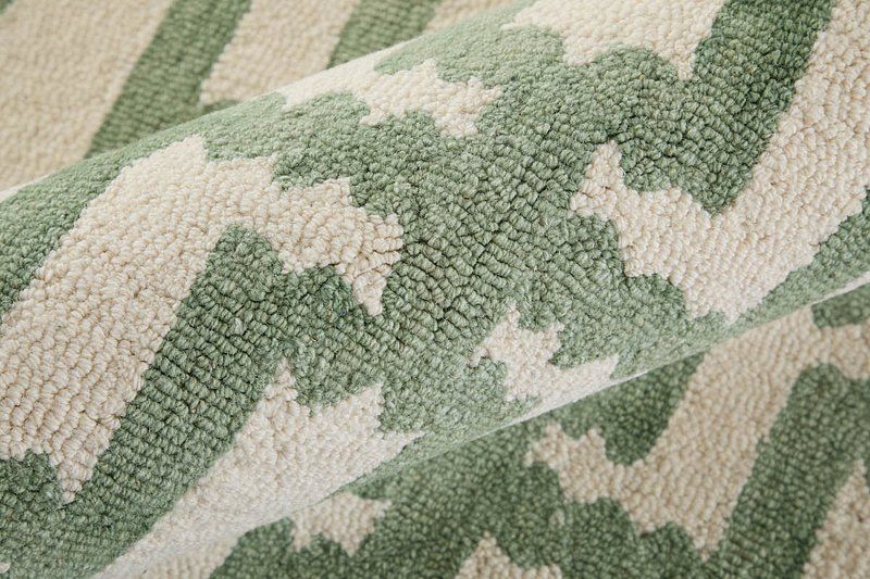 LORRAIN Collection - 8919F Green/Ivory