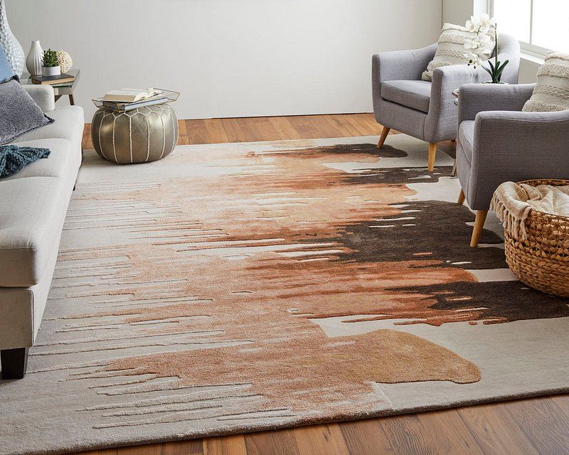 ANYA Collection - 8883F Rust/Brown