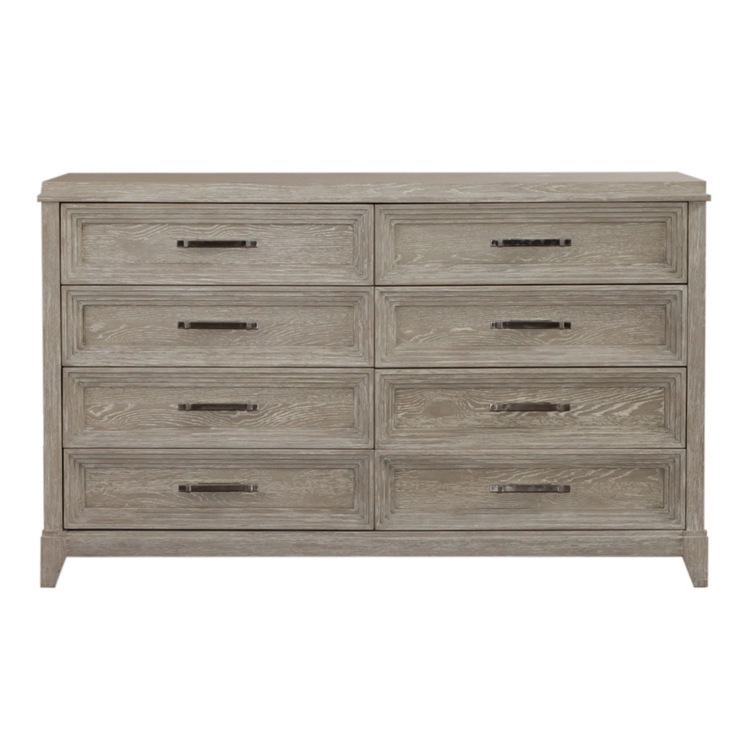 Belmar - 8 Drawer Dresser - Washed Taupe
