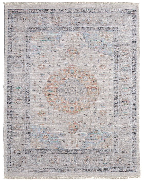 CALDWELL Collection - 8980F Ivory/Blue