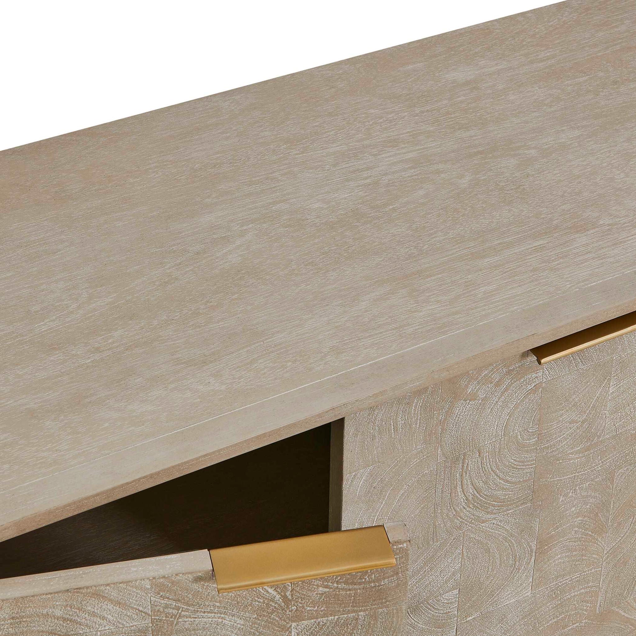Maeva - 3 Door Cabinet - Light Wood