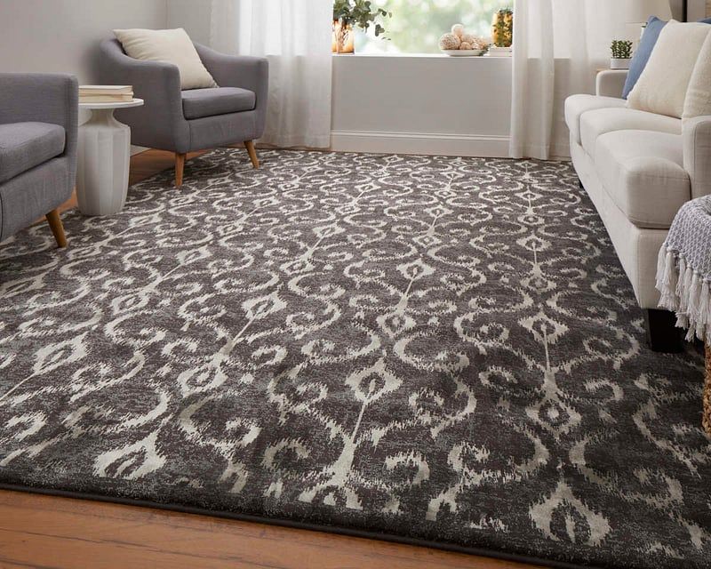 AZERI IV Collection - 3842F Dark Gray/Silver