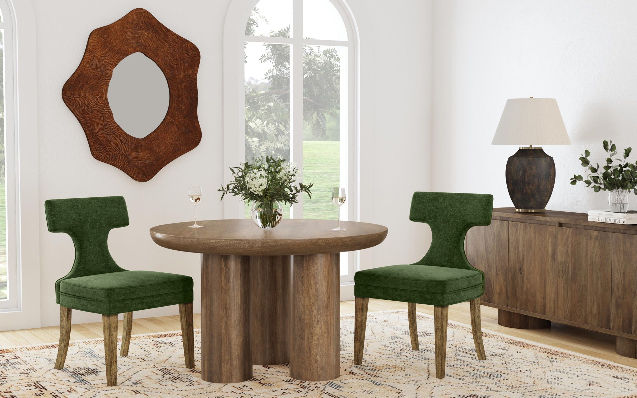 Oliver - Dining Chair - Rustic Brown