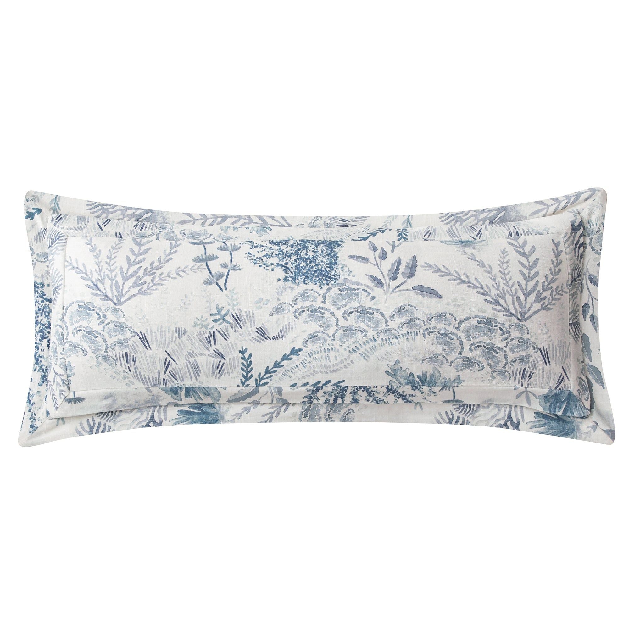Oceania - Lumbar Pillow - Blue