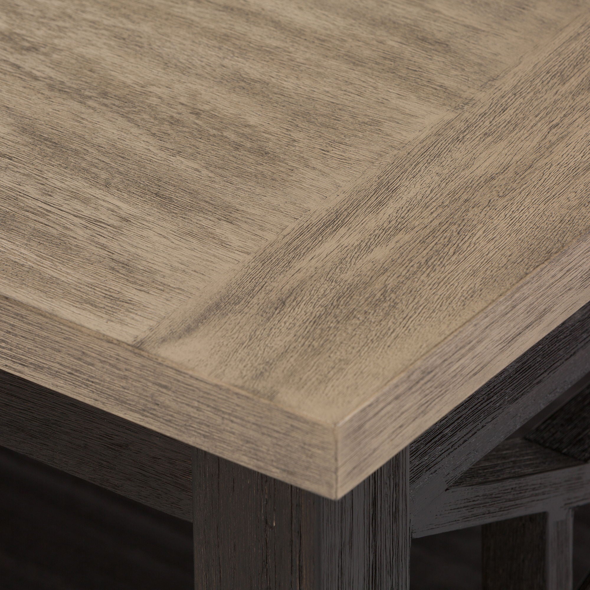 Heatherbrook - Cocktail Table - Charcoal & Ash