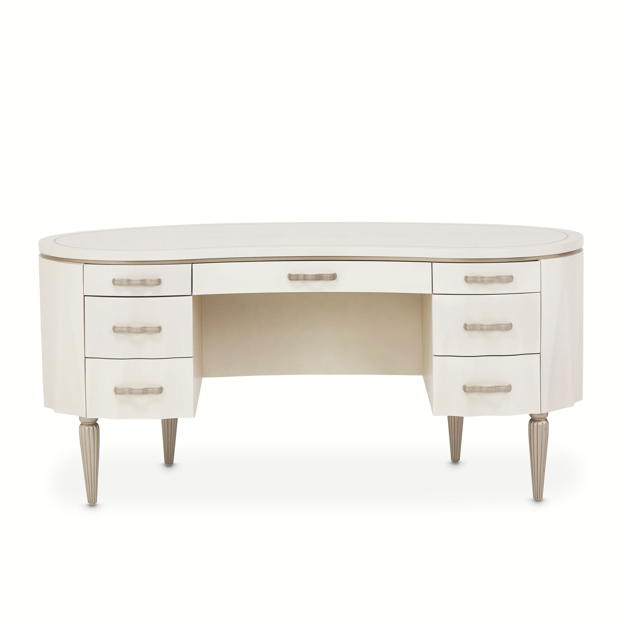 London Place - Desk - Creamy Pearl
