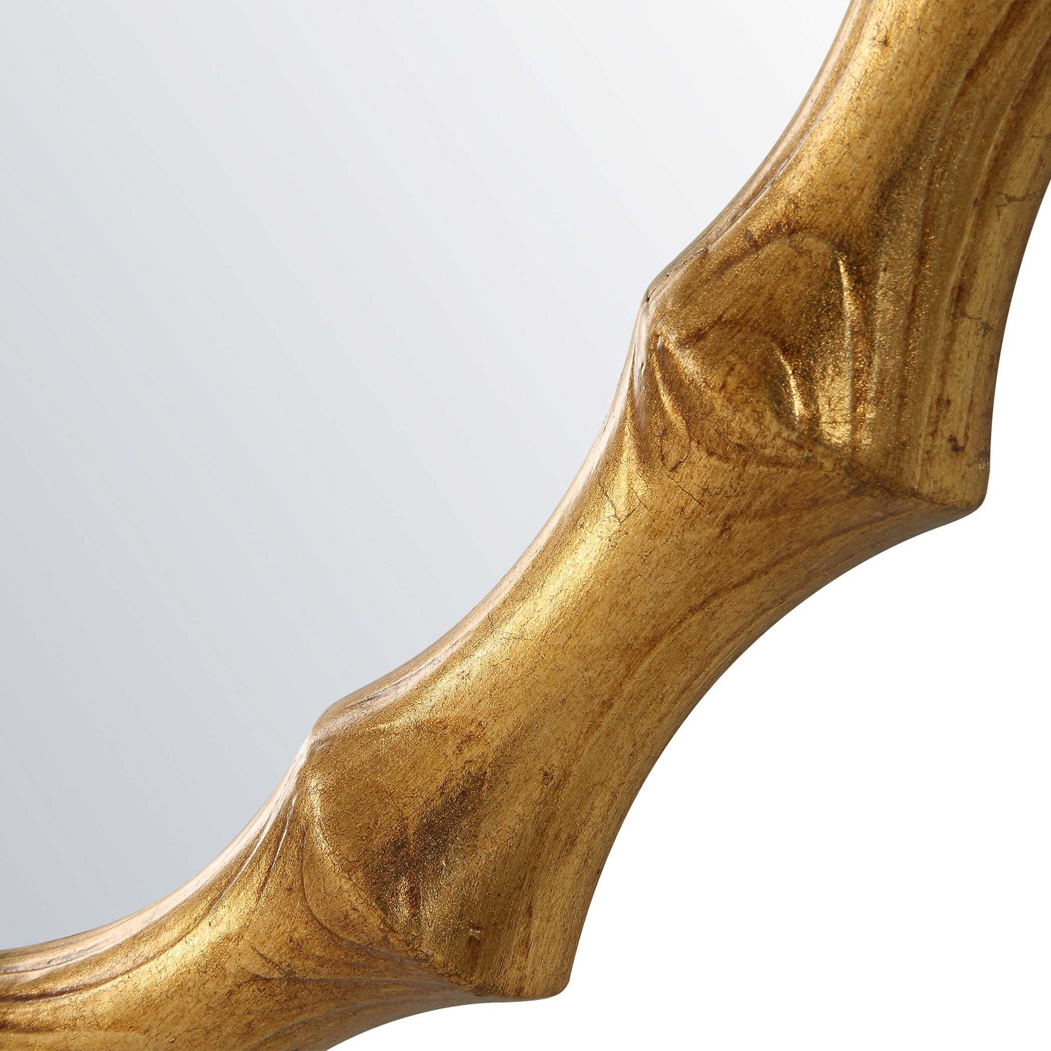 Nacala - Round Mirror - Gold