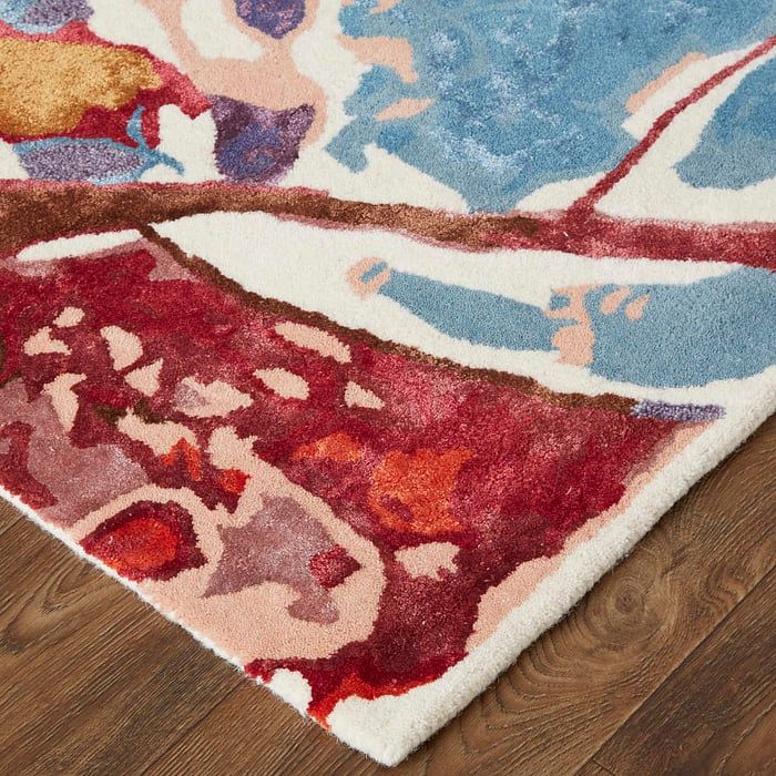 DAFNEY Collection - 8863F Red/Multi