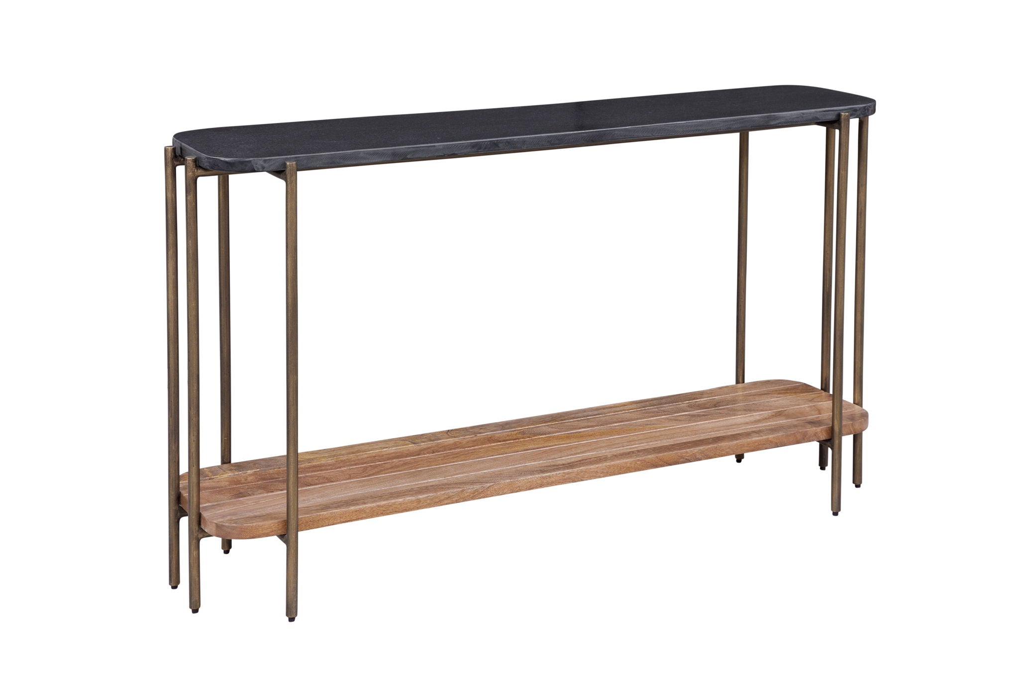 Adrienne - Console Table Base - Light Brown