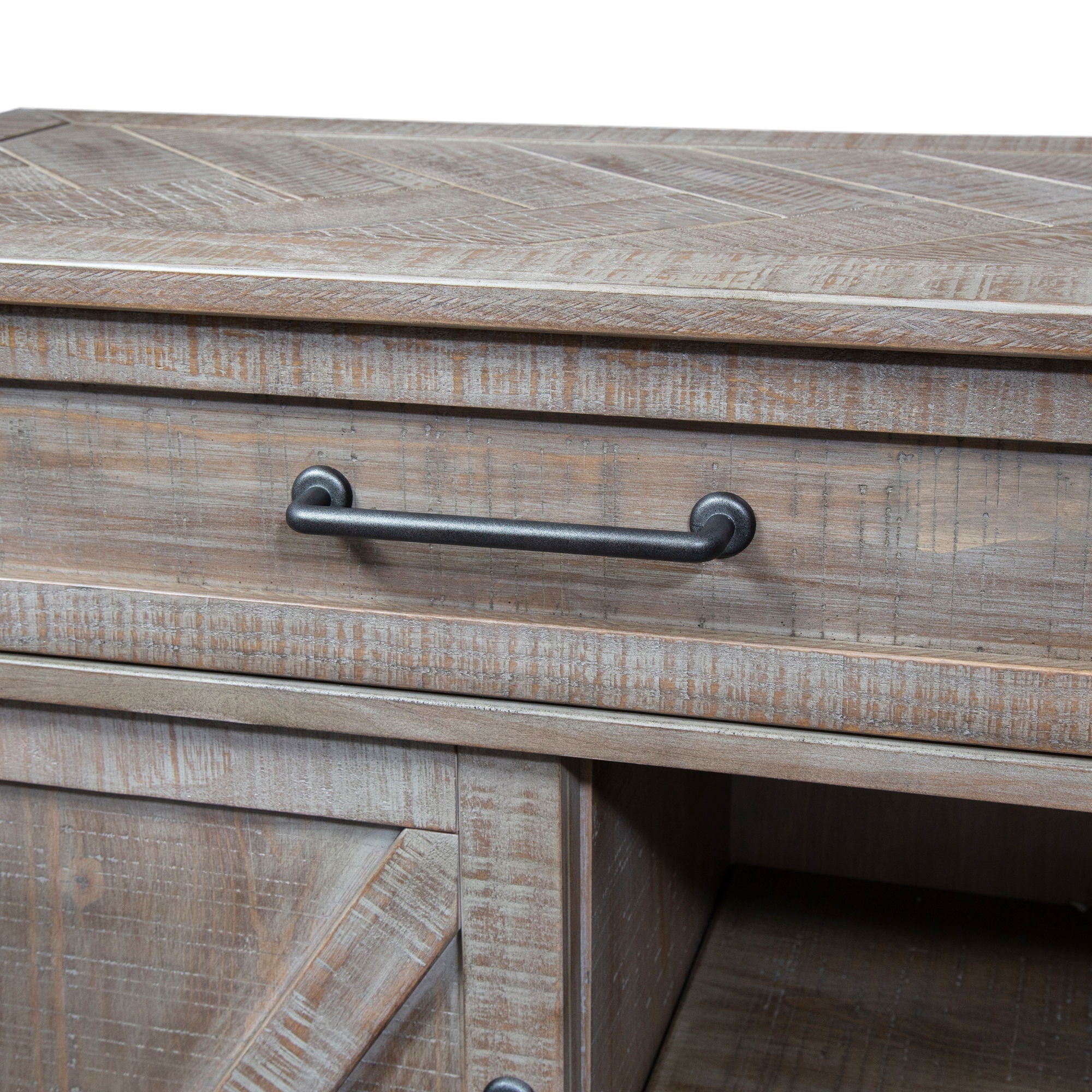 Parkland Falls - Sofa Table - Weathered Taupe