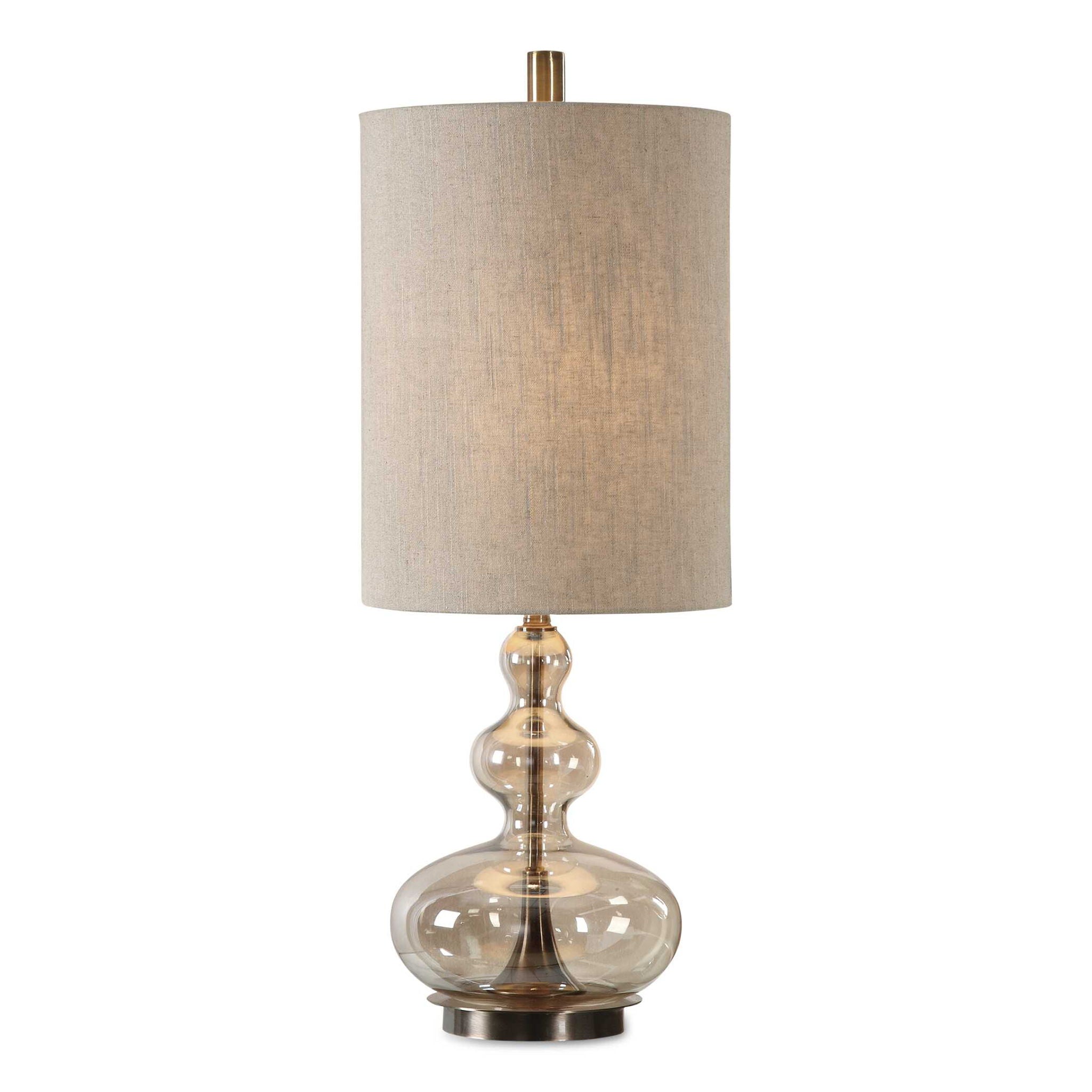 Formoso - Glass Table Lamp - Amber