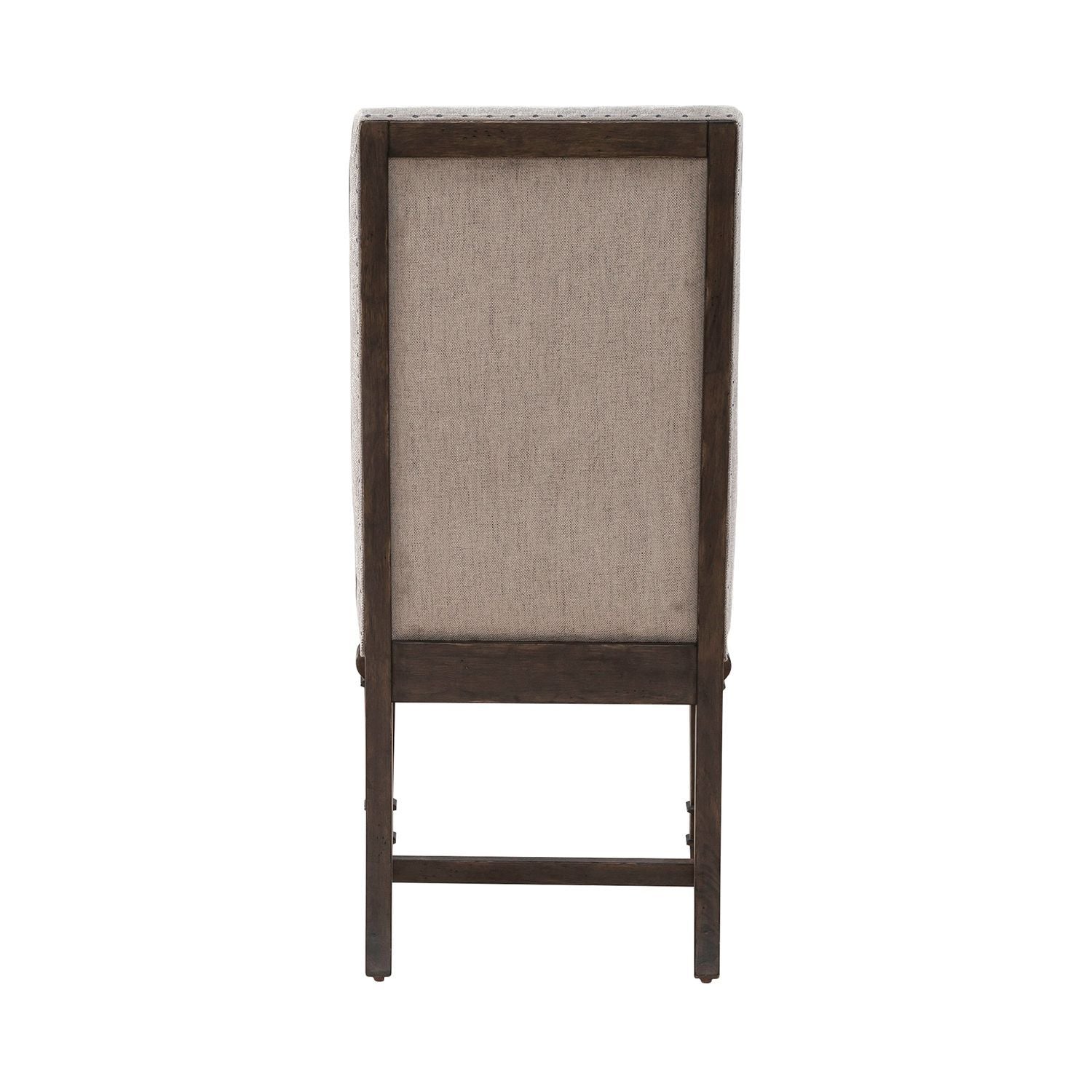 Paradise Valley - Upholstered Side Chair - Saddle Brown