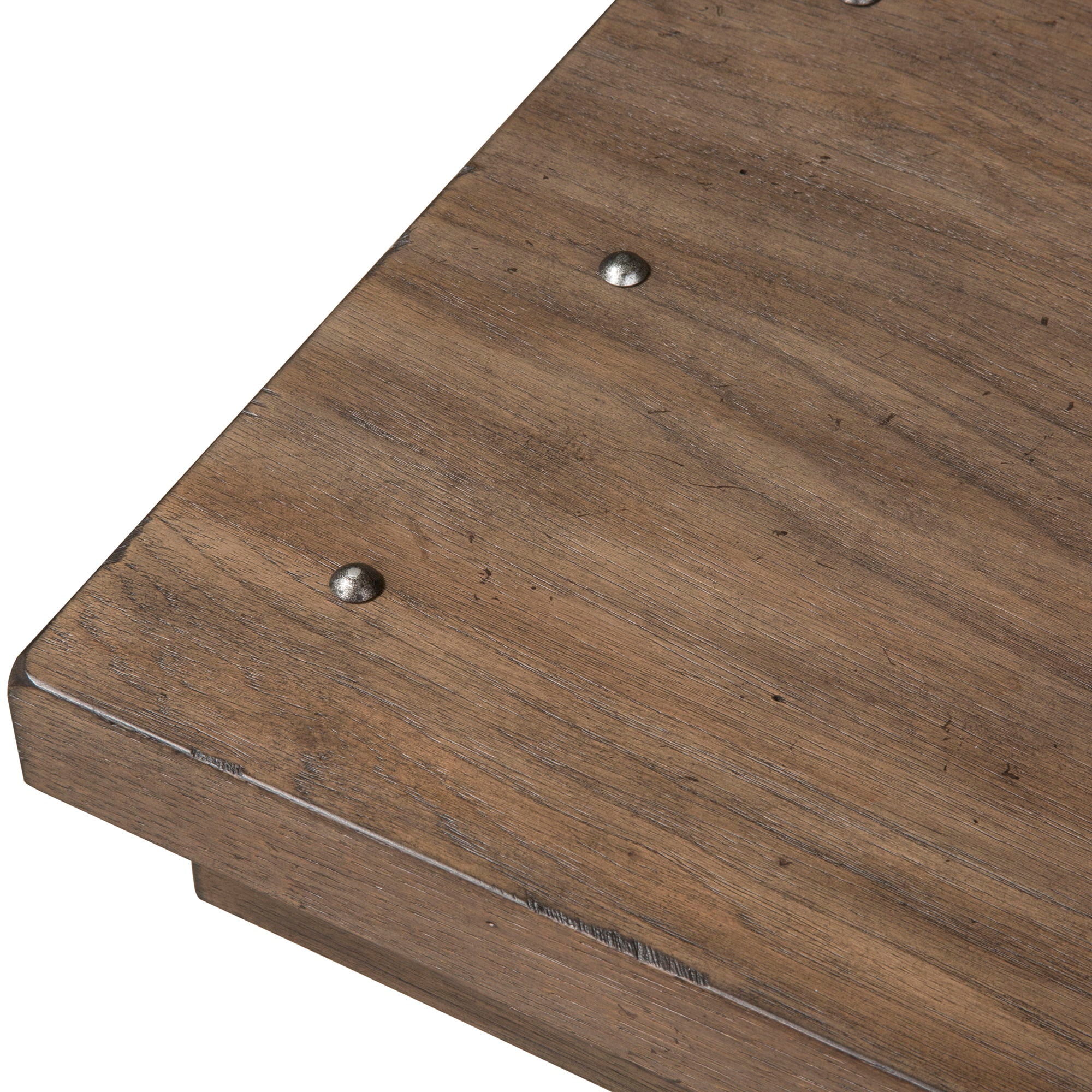 Sonoma Road - Chair Side Table - Weathered Beaten Bark