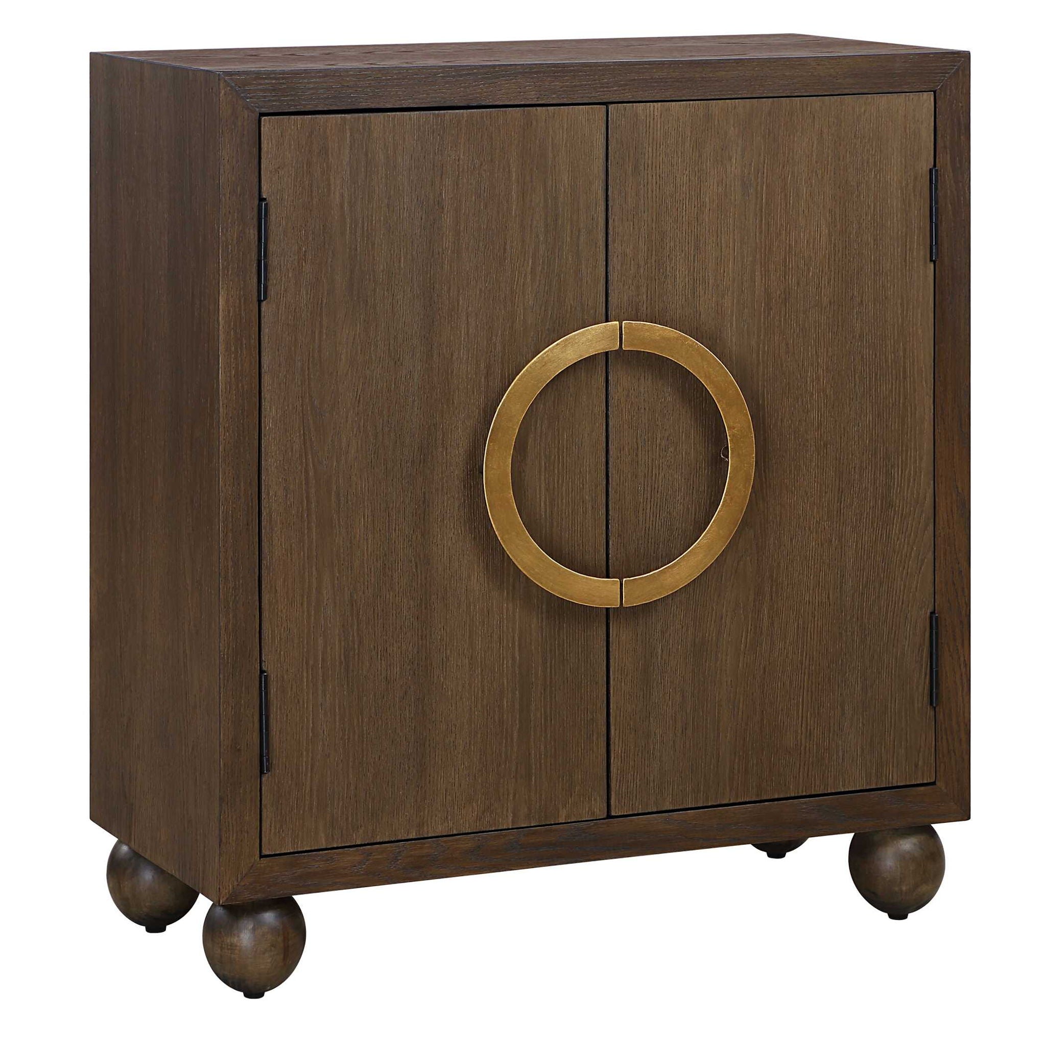 Mayenne - 2 Door Wood Cabinet - Oak