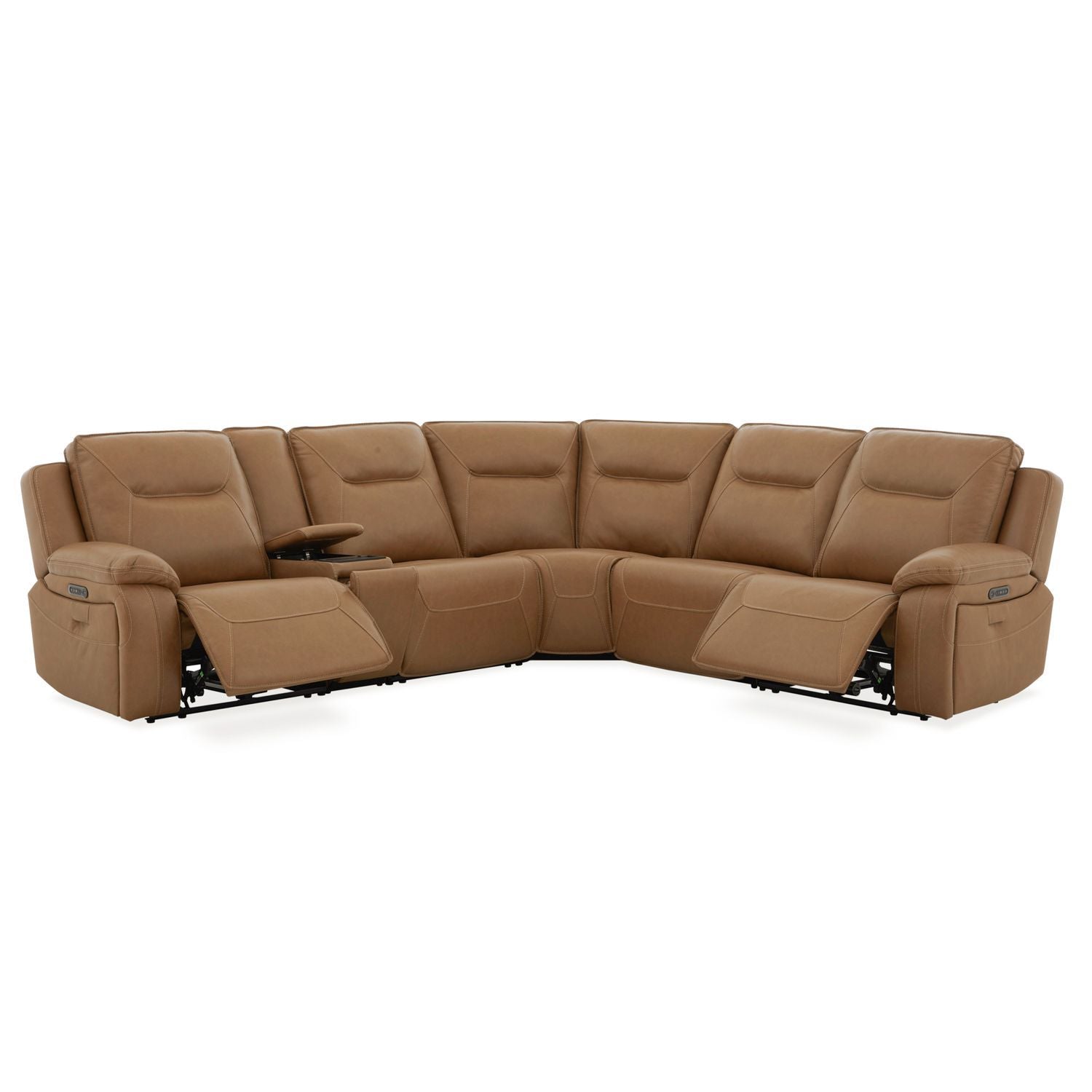 Callihan - 6 Piece Sectional - York Butternut
