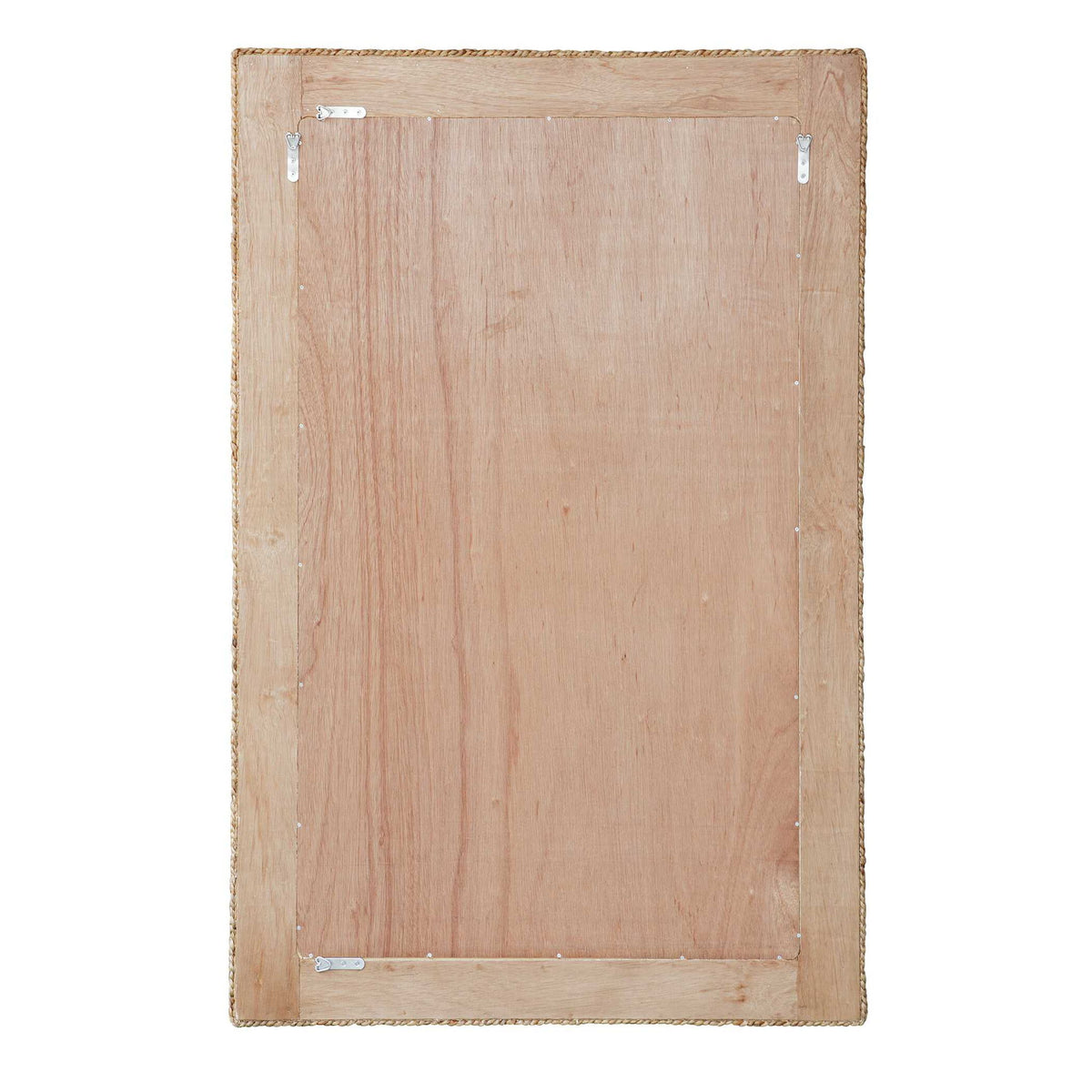 Twisted Seagrass - Large Mirror - Woodtone