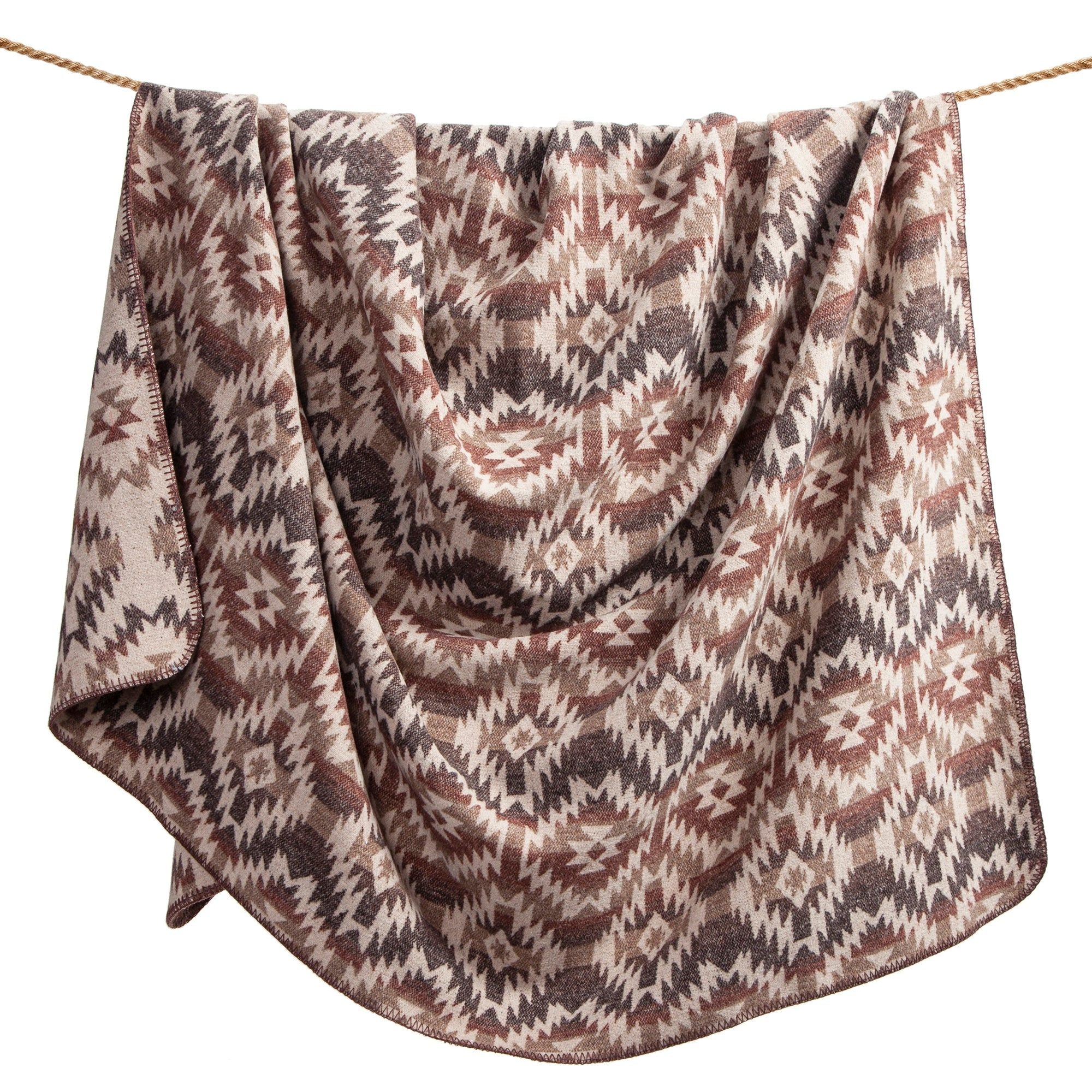 Mesa - Full/Queen Wool Blend Blanket - Multi Color