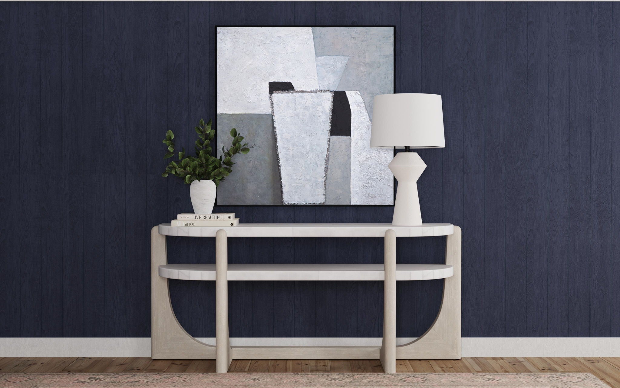 Gavin - Console - White