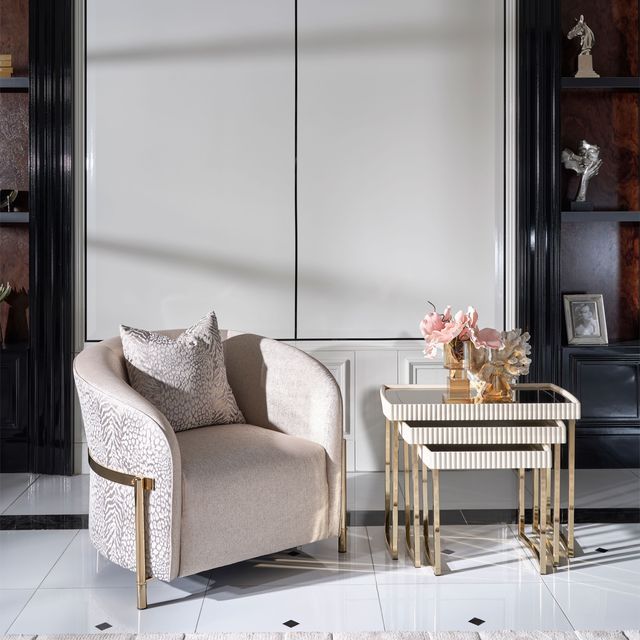 Lisbon - Nesting Tables (Set of 3) - Silken Matte Cream