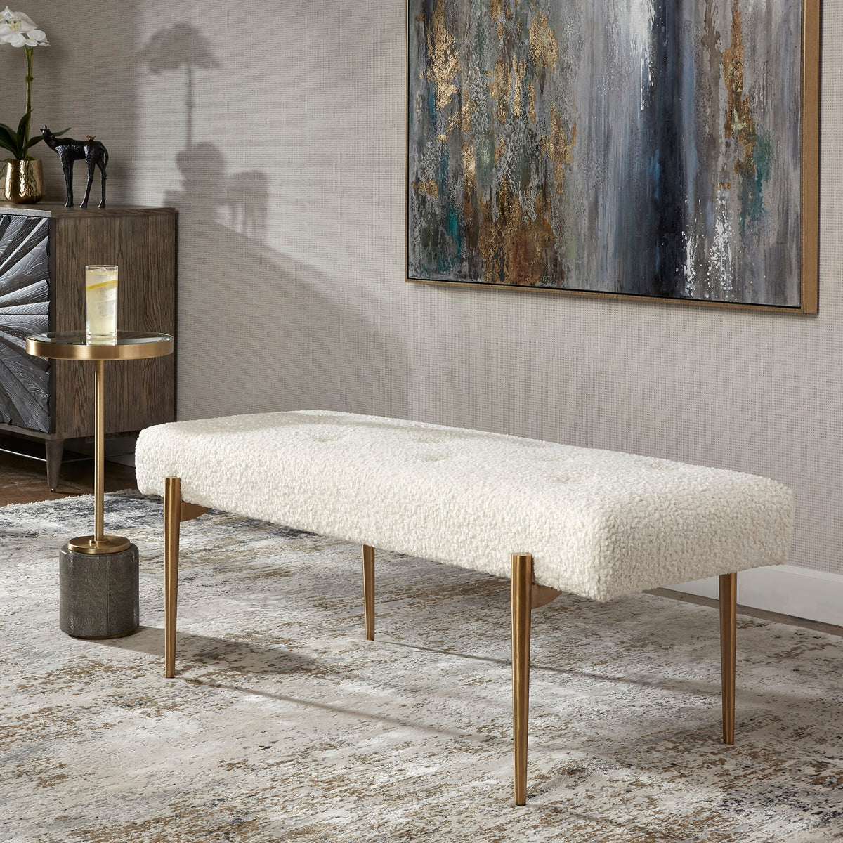 Olivier - Bench - White