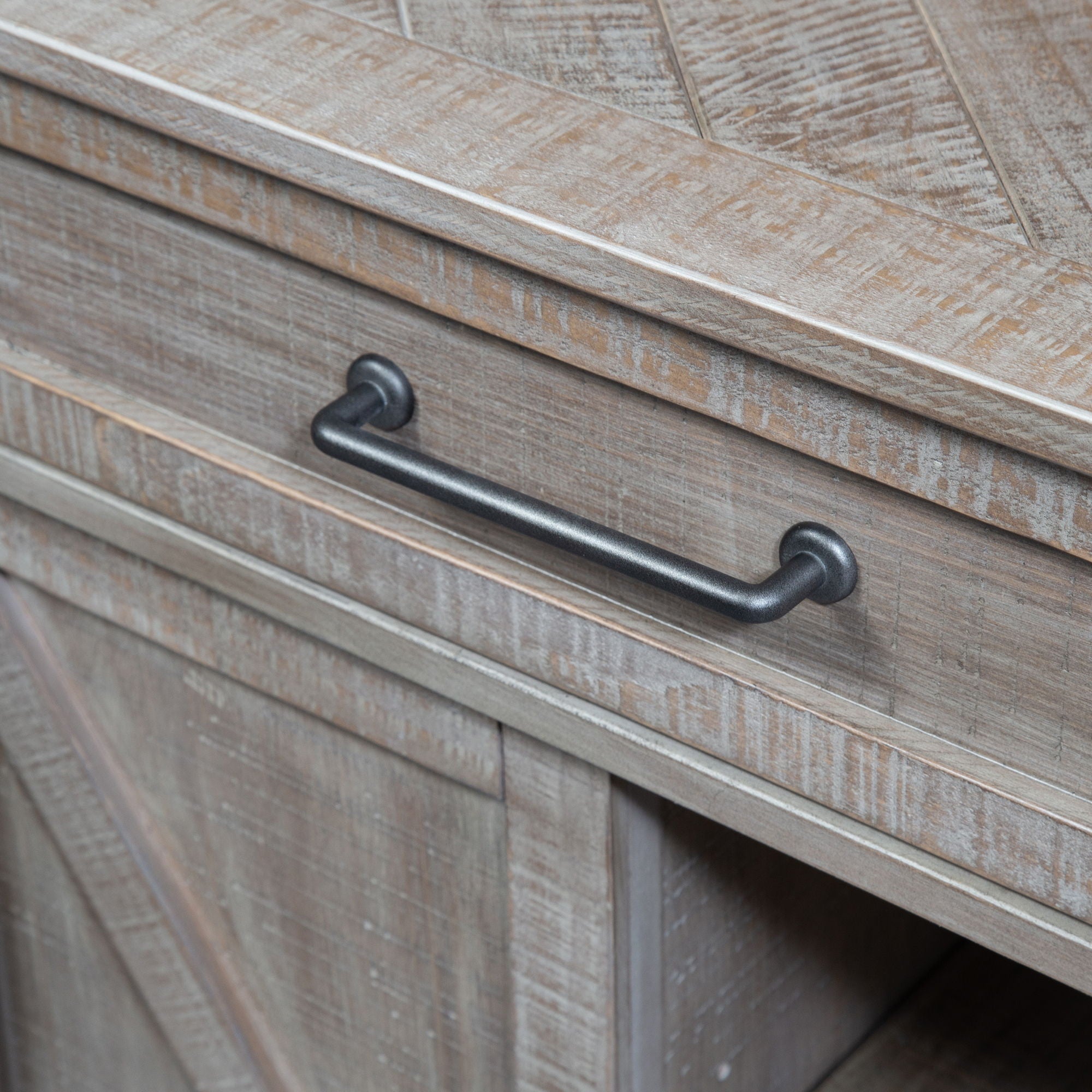 Parkland Falls - Sofa Table - Weathered Taupe
