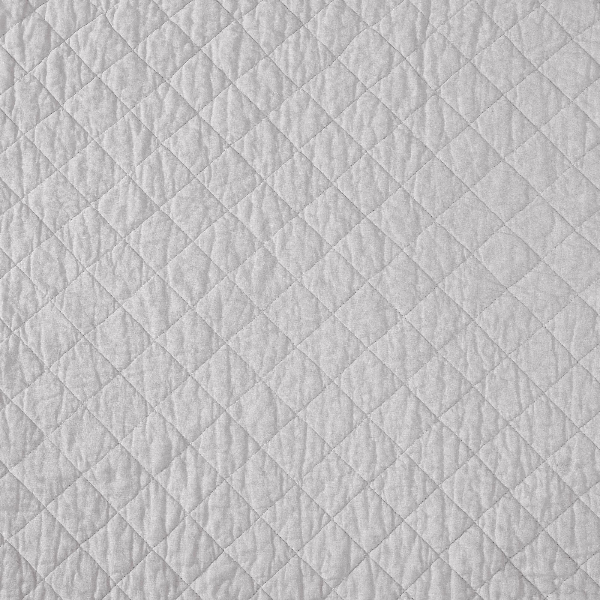 Cotton Comfort - King Quilt Set (Set of 3) - Gray
