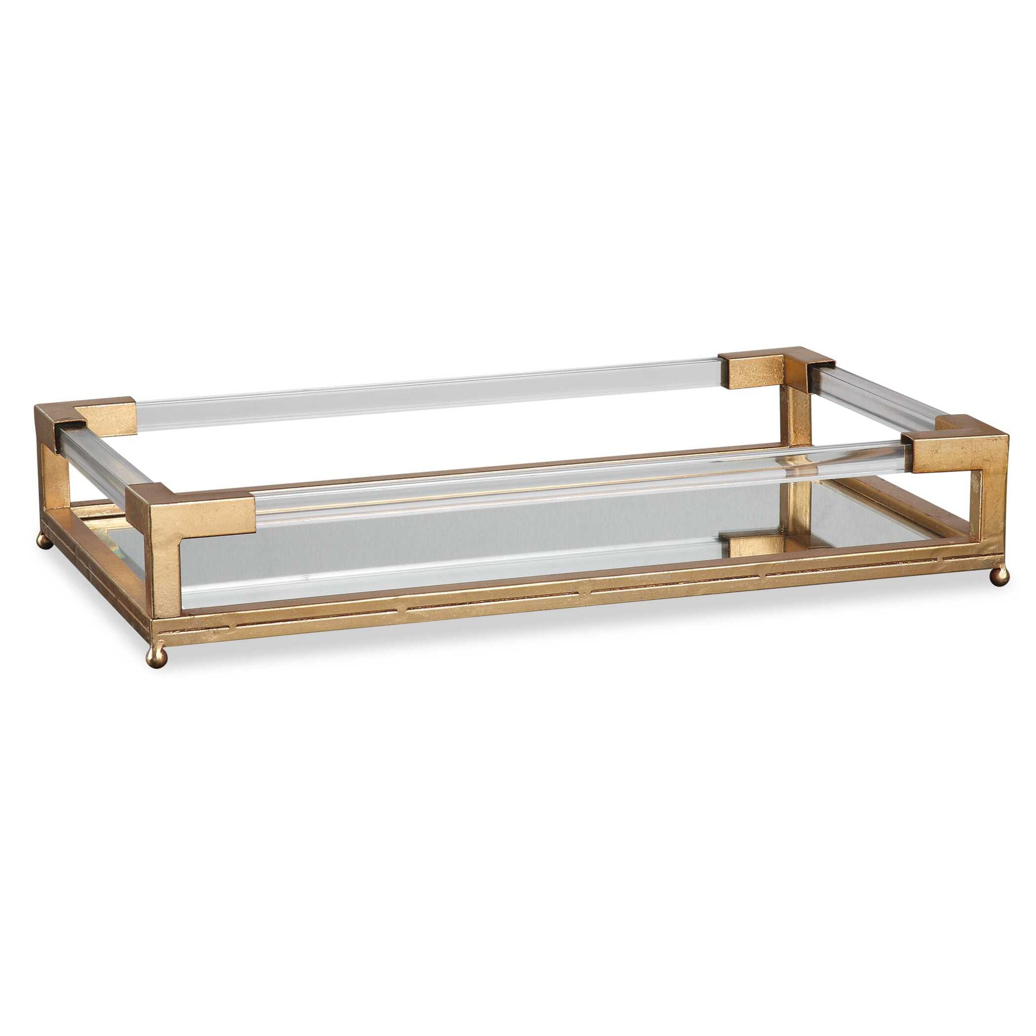 Balkan - Mirrored Tray - Gold