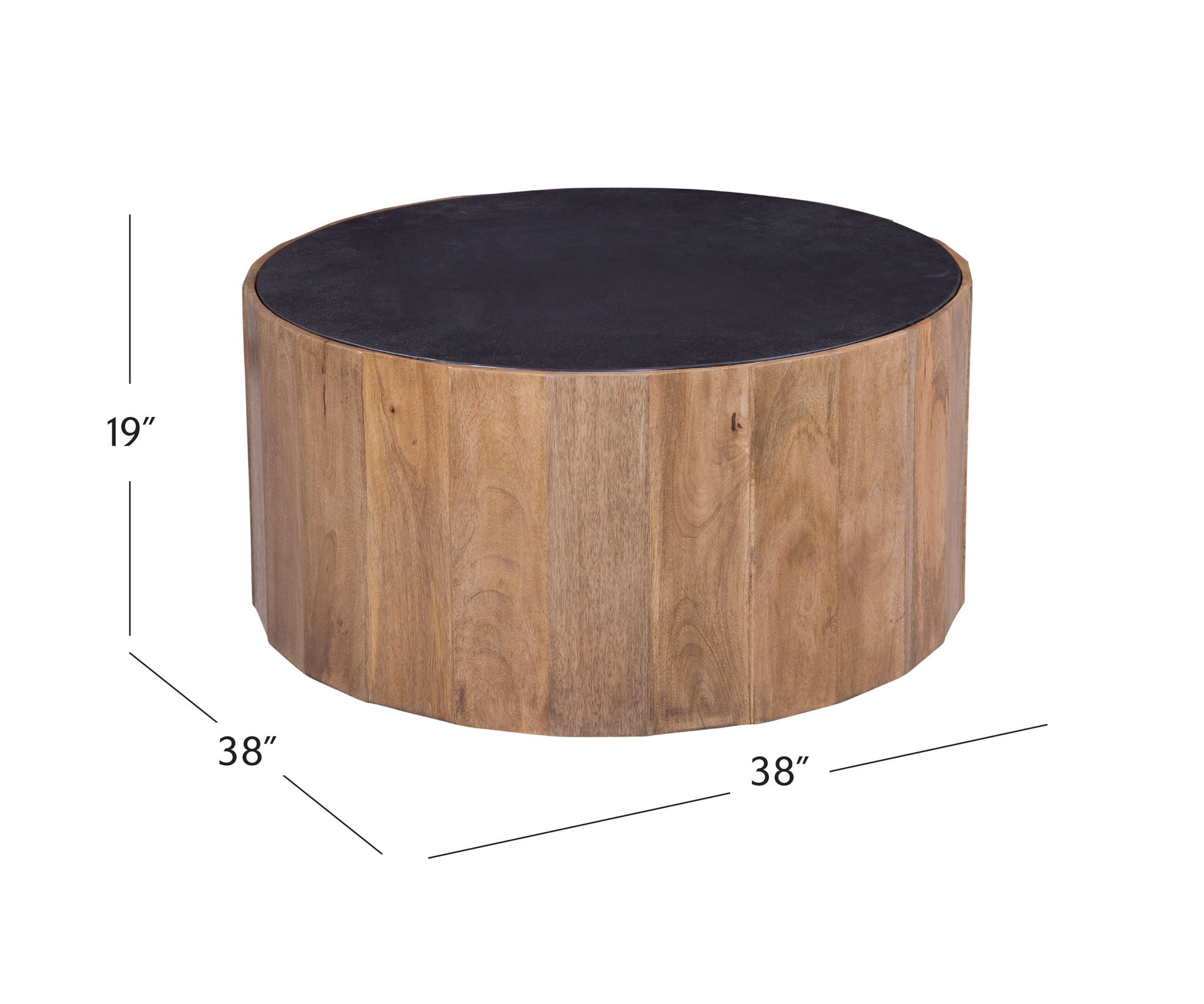 Adrienne - Cocktail Table Base - Dark Brown