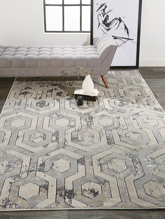 MICAH Collection - 3046F Beige/Gray