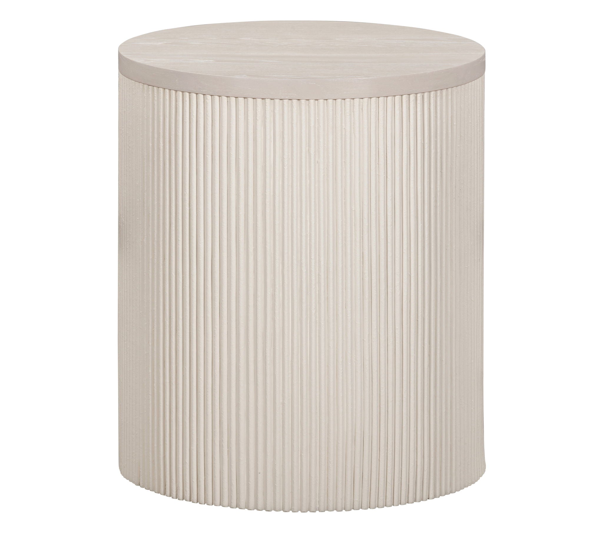 Lena - Dining Table Base - Washed White Oak