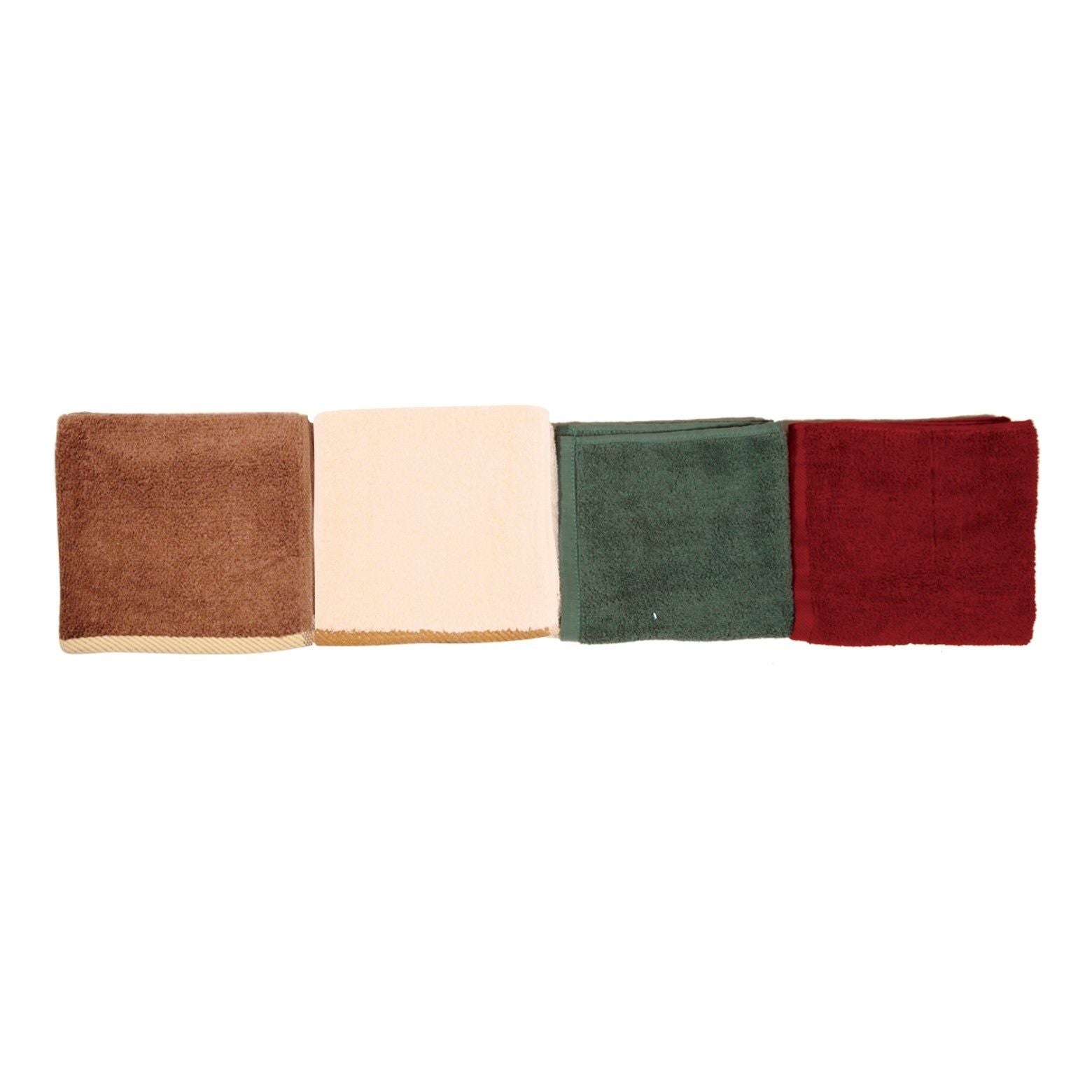 Wash Cloth (Set of 4) - Mocha