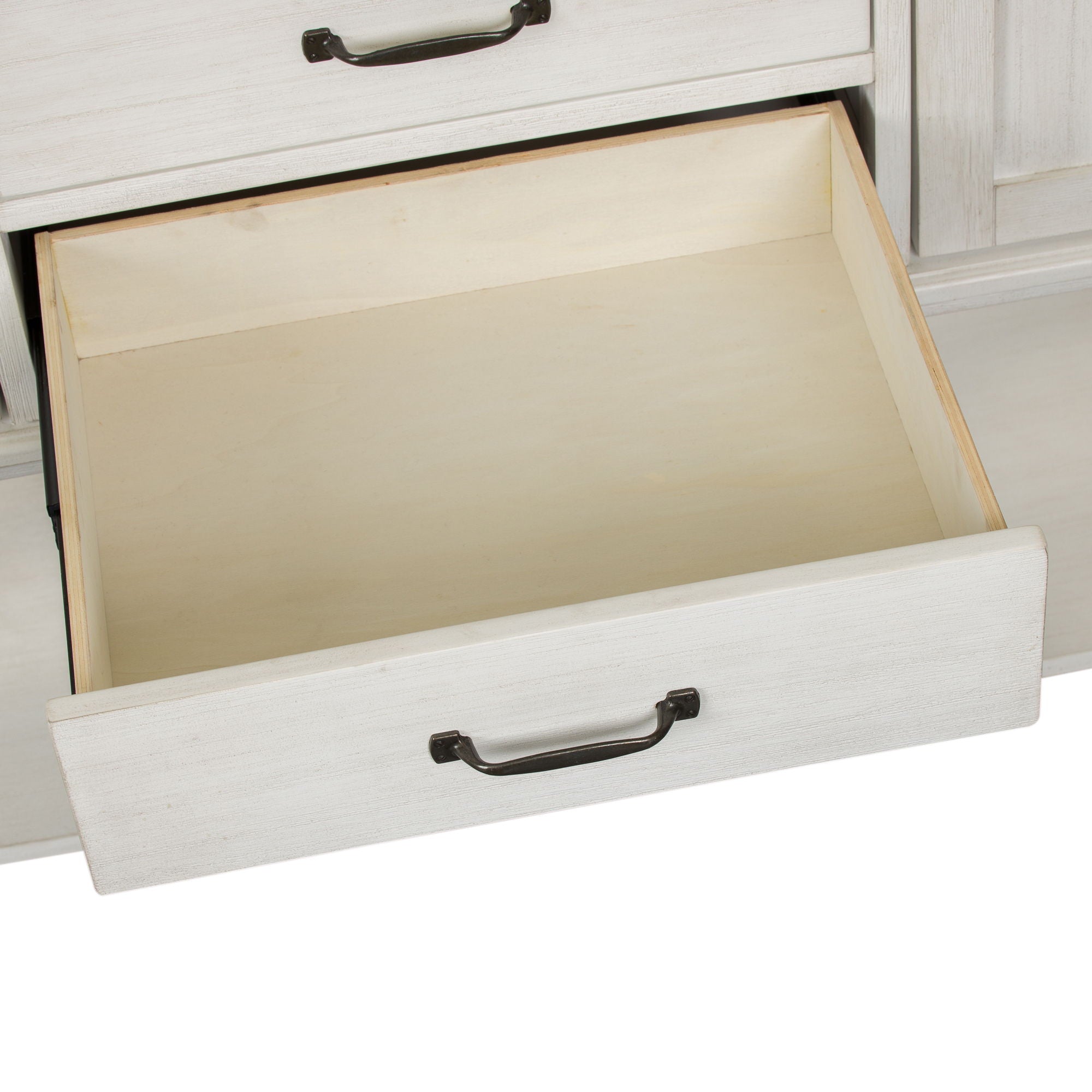 Summerville - Server - Soft White Wash / Wirebrushed Gray