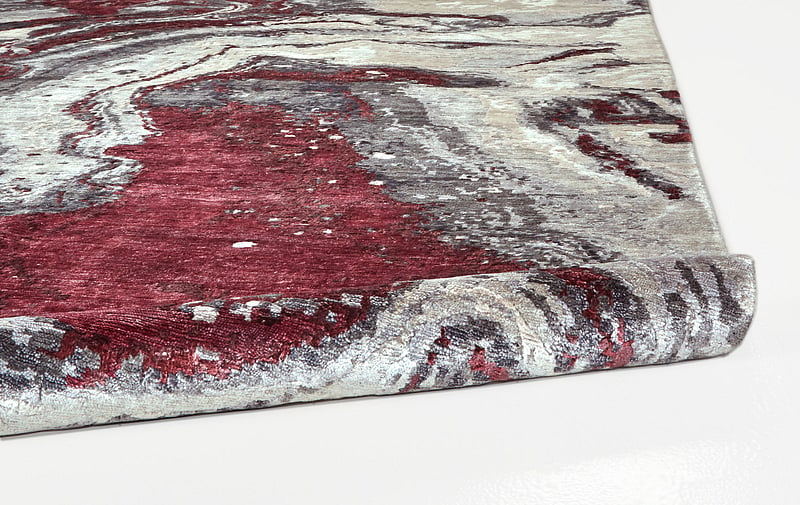 GEMMA Collection - 6877F Light Gray/Maroon