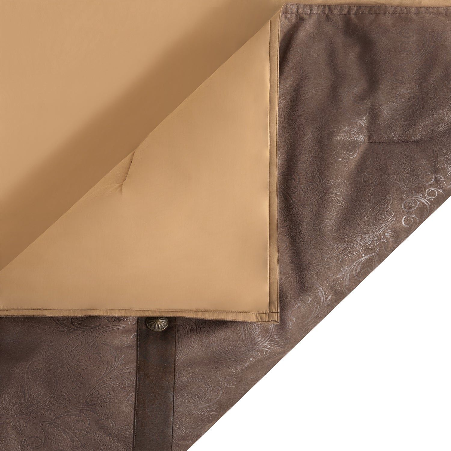 Caldwell - Queen Comforter Set (Set of 5) - Brown