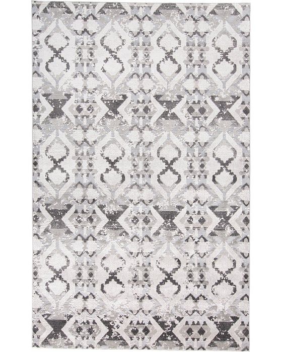 PRASAD Collection - 3893F Gray/Ivory