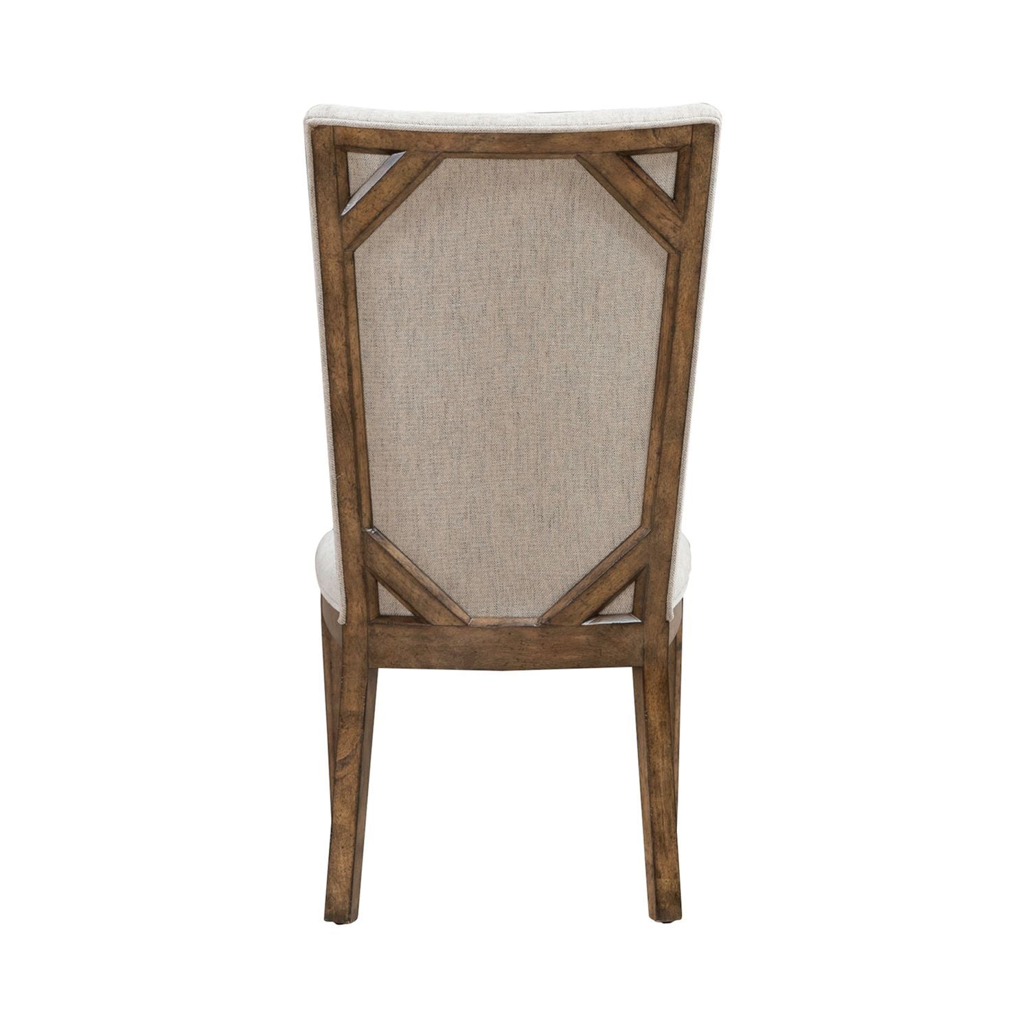 Carolina Park - Upholstered Side Chair - Amber Brown