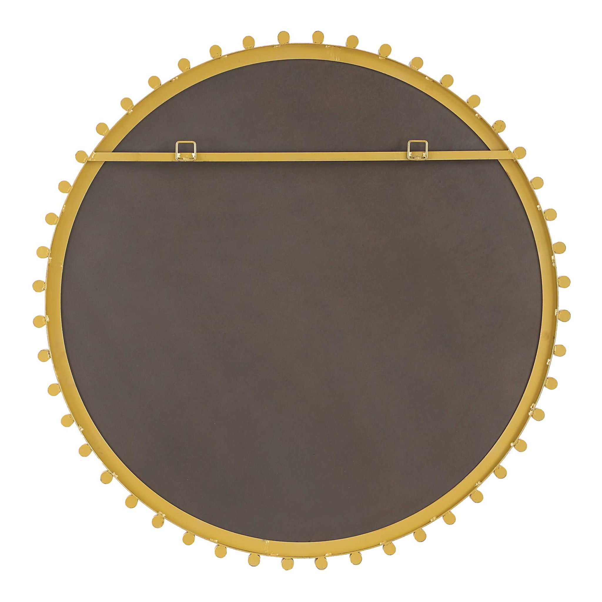 Avelyne - Round Mirror - Gold