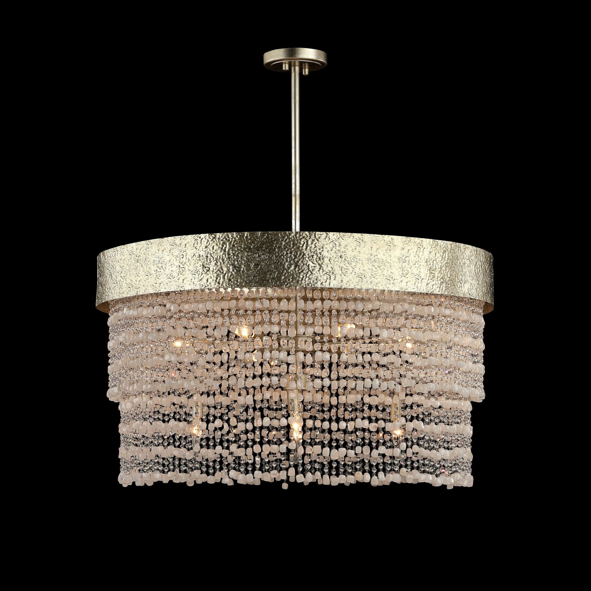 Crystal Veil Twelve-Light Chandelier