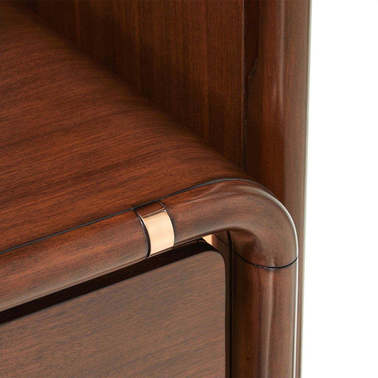 Mason Park - Chest With Storage Mirror - Umber