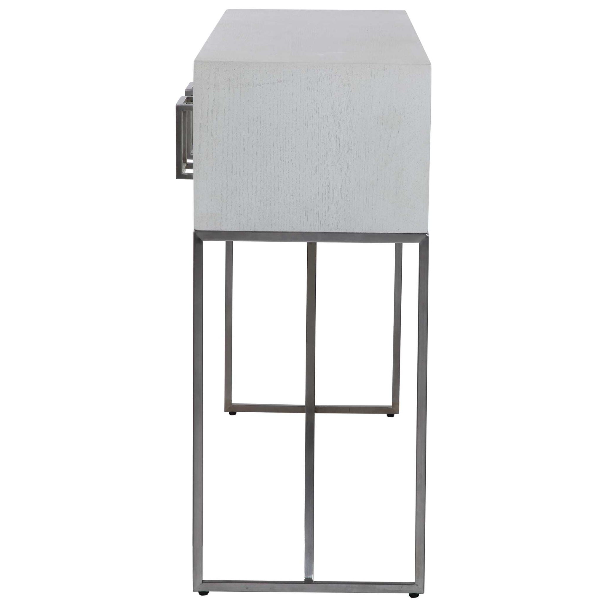 Abaya - Console Table - White